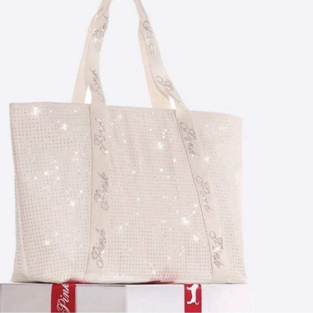 Victoria Secrets PINK Black Friday Sparkle Tote